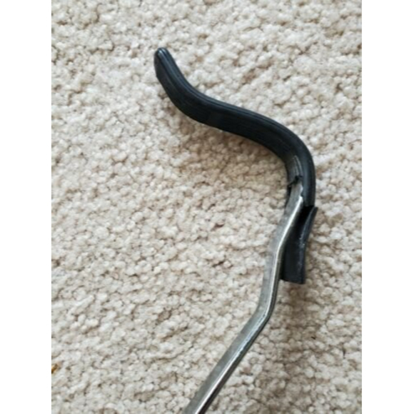 Vintage 1970s‎ Standard Flat Base Snare Drum Stand w/Damaged Rubber - Picture 5 of 8